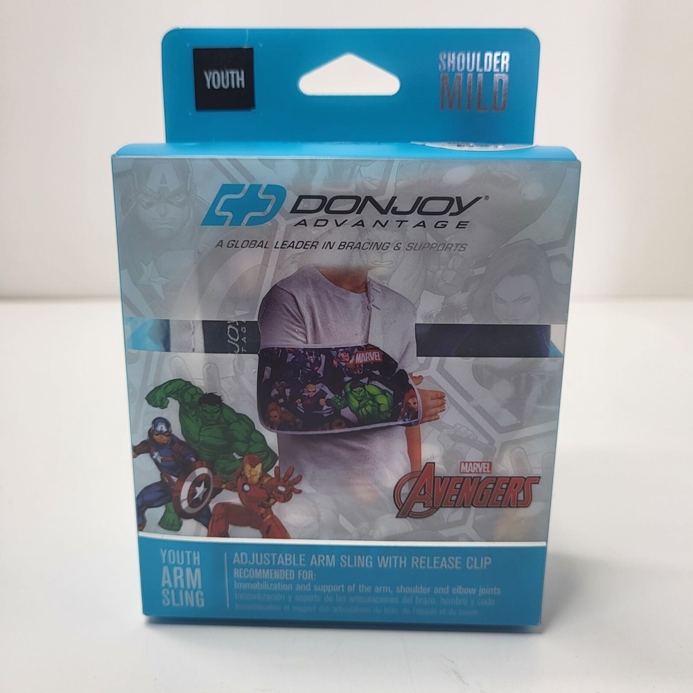 DonJoy Advantage Marvel Avengers‎ Youth Adjustable Arm Sling Kids Broken Arm